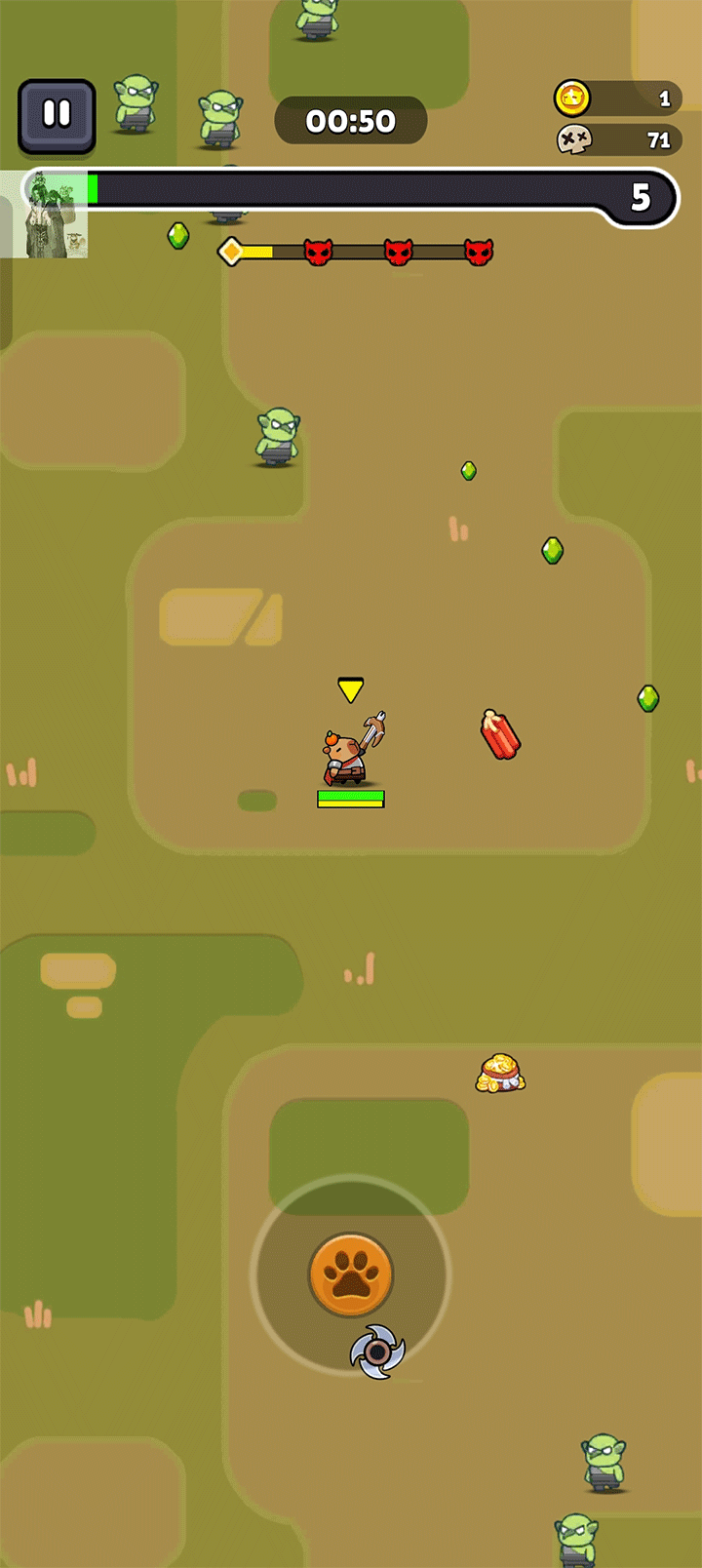 ƤҴò˵(Capybara.io: Battle Survivor) 1.0.52.01.04İͼ0