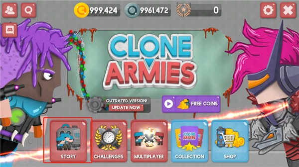 克隆军团无限金币无限蓝色金币最新版 克隆军团无限金币无限蓝色金币最新版