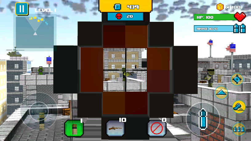 ѻս°(American Block Sniper Survival) 1.145׿ͼ2