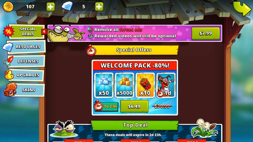 ս2°2025(Swamp Attack 2) 1.0.81׿ͼ3