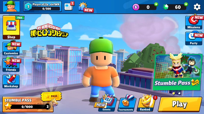 Զ˴ɱò˵(Stumble Guys) 0.93°汾ͼ0