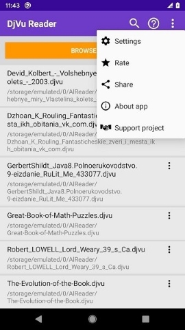 DjVu Reader׿ 1.0.101°ͼ0