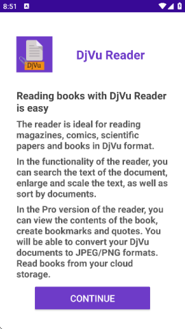 DjVu Reader׿ 1.0.101°ͼ1