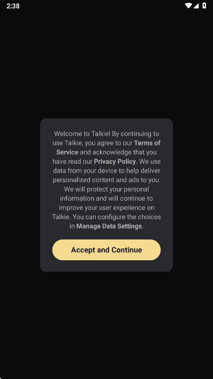 Talkie ai° 2.36.003׿ͼ0