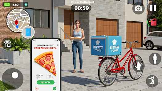 ģϷ(Delivery Rider Life Simulator) 1.3׿ͼ2