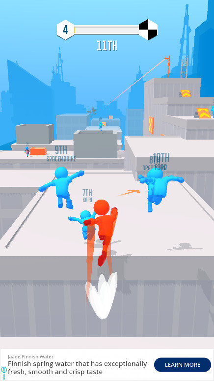 无限跑酷城市大竞技安卓版(Parkour Race)截图0