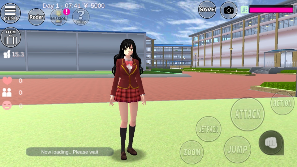 樱花校园模拟器最新版本(SAKURA SchoolSimulator)截图0