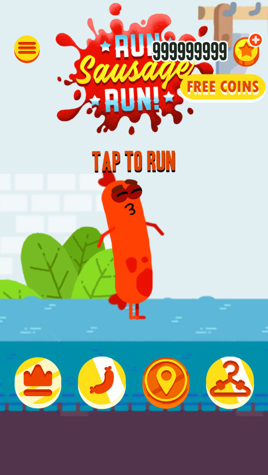 奔跑吧香肠无限金币版 奔跑吧香肠无限金币版