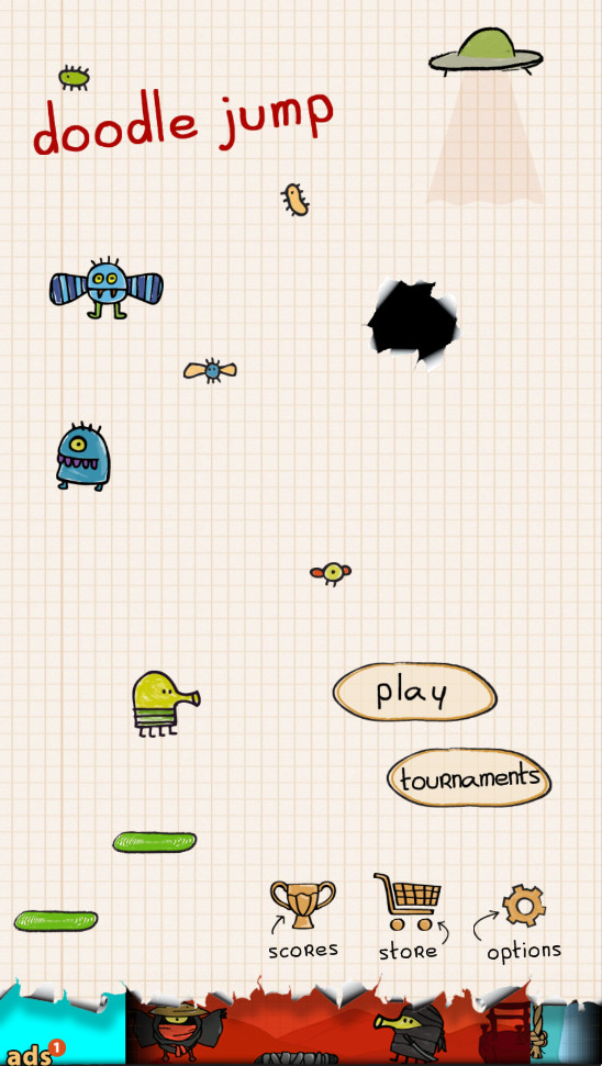 ͿѻԾ2025°(Doodle Jump) 3.11.37׿ͼ0