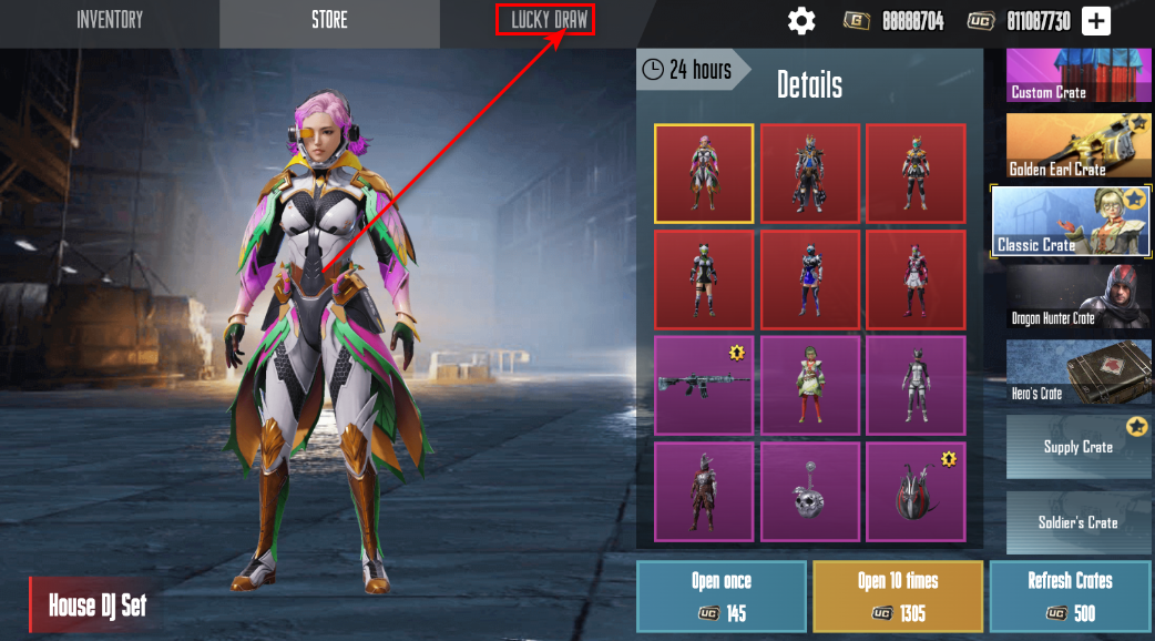 绝地求生开箱模拟器无限金币 绝地求生开箱模拟器无限金币