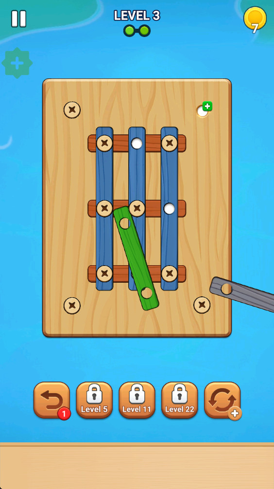 ľ˿ƴͼ(Wood Screw Puzzle) 2.23ڹͼ0