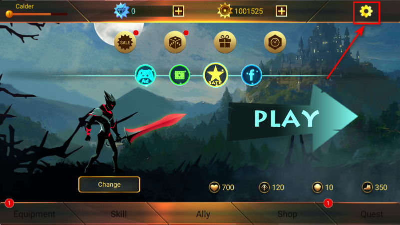 暗影战斗无限金币版 暗影战斗无限金币版