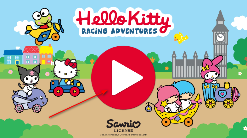 凯蒂猫飞行冒险正版(Hello Kitty Racing) 凯蒂猫飞行冒险正版(Hello Kitty Racing)