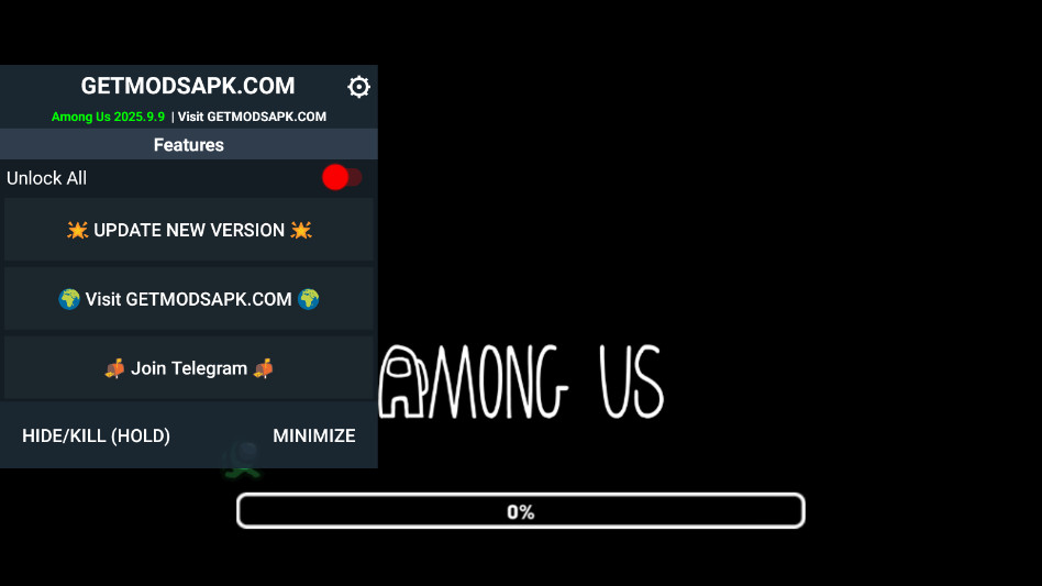 在我们之间内置MOD菜单(Among Us) 在我们之间内置MOD菜单(Among Us)