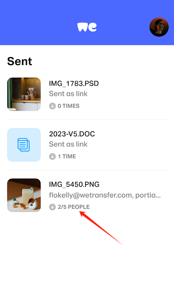 WeTransfer app 3.2.10׿ͼ3