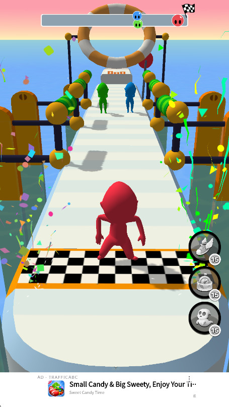欢乐跑酷3d手机版(Fun Race 3D)截图1