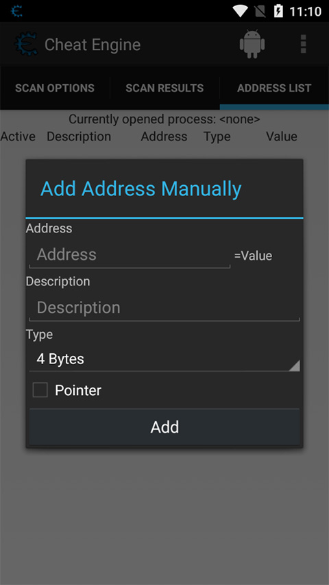 Cheat Engine��׿�� 1.0�ٷ����ͼ1