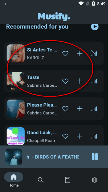 Musify�ٷ��� 9.7.6��׿��؈D0