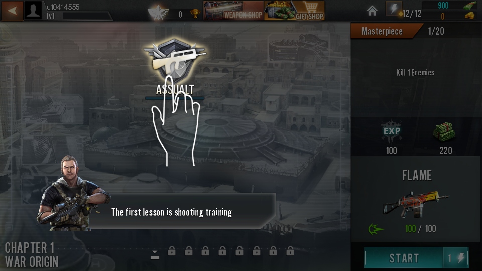 �ѻ���Ӣǹ��֮������(King Of Shooter : Sniper Shot) 1.2.65��׿���ͼ1