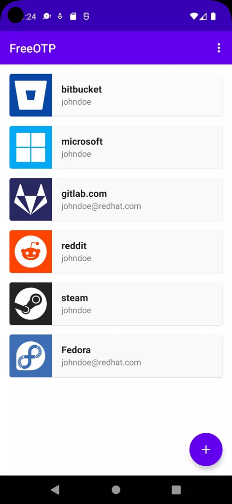 FreeOTP手机版截图0