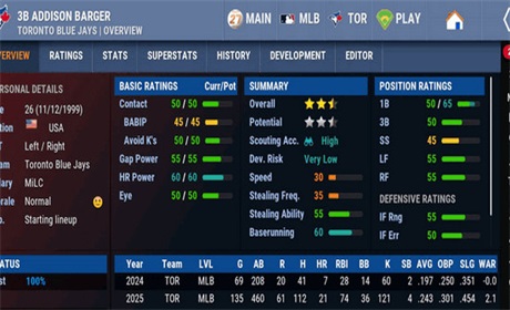 �ⳡ����27go��Ϸ(OOTP 27 Go)��ͼ3