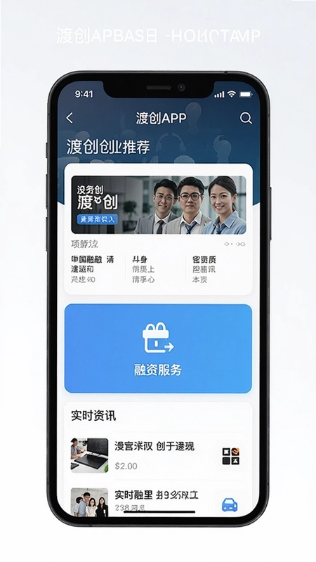 һ��չʾ�ɴ�APP��������ֻ���ͼ��������ҵ��Ŀ�Ƽ������ʷ�����ڡ�ʵʱ��Ѷ���͵Ⱥ���ģ�飬ͻ���ɴ�Ʒ���빦������