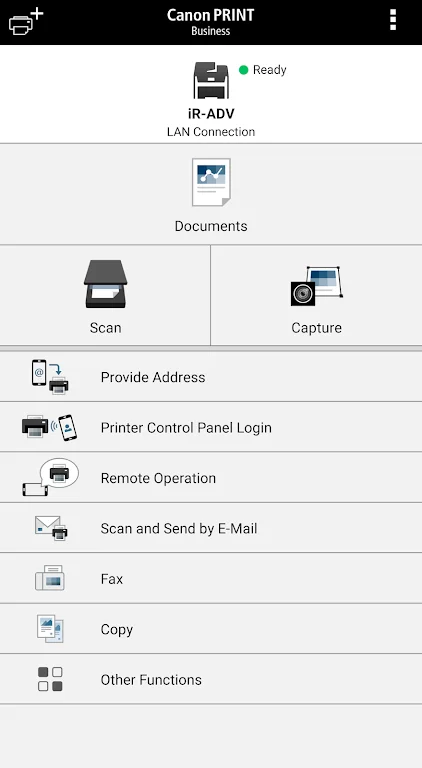 Canon PRINT Business�����ƶ���ӡ����Ԥ��ͼ