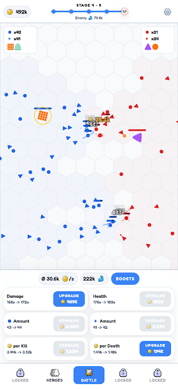 Idle Battlegrounds ����ϵͳ