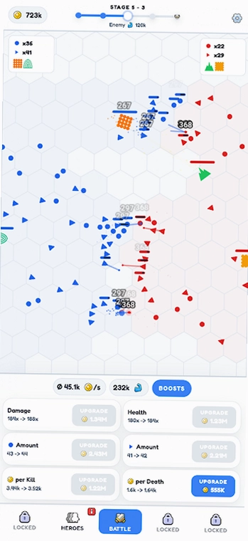 Idle Battlegrounds����ս����ϷԤ��ͼ