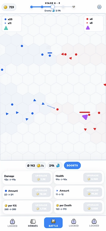 Idle Battlegrounds����ս����ϷԤ��ͼ
