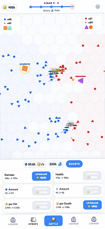 Idle Battlegrounds����ս����ϷԤ��ͼ