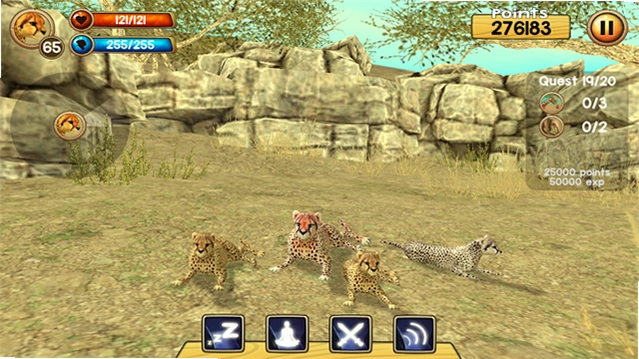 Wild Cheetah Simulator Game 3d�Ա�ģ����3DԤ��ͼ