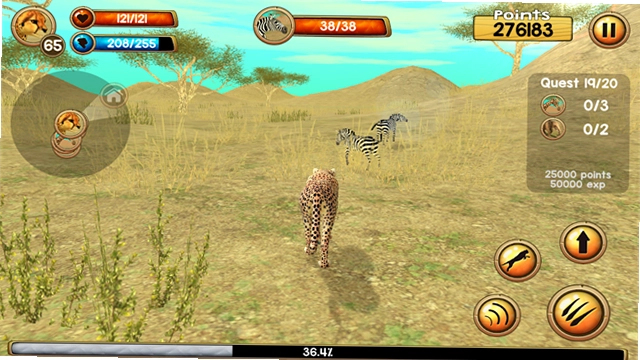Wild Cheetah Simulator Game 3d�Ա�ģ����3DԤ��ͼ