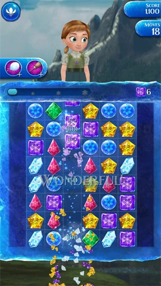 Frozen Free Fall��ѩ��Ե����������Ϸ��׿��Ԥ��ͼ